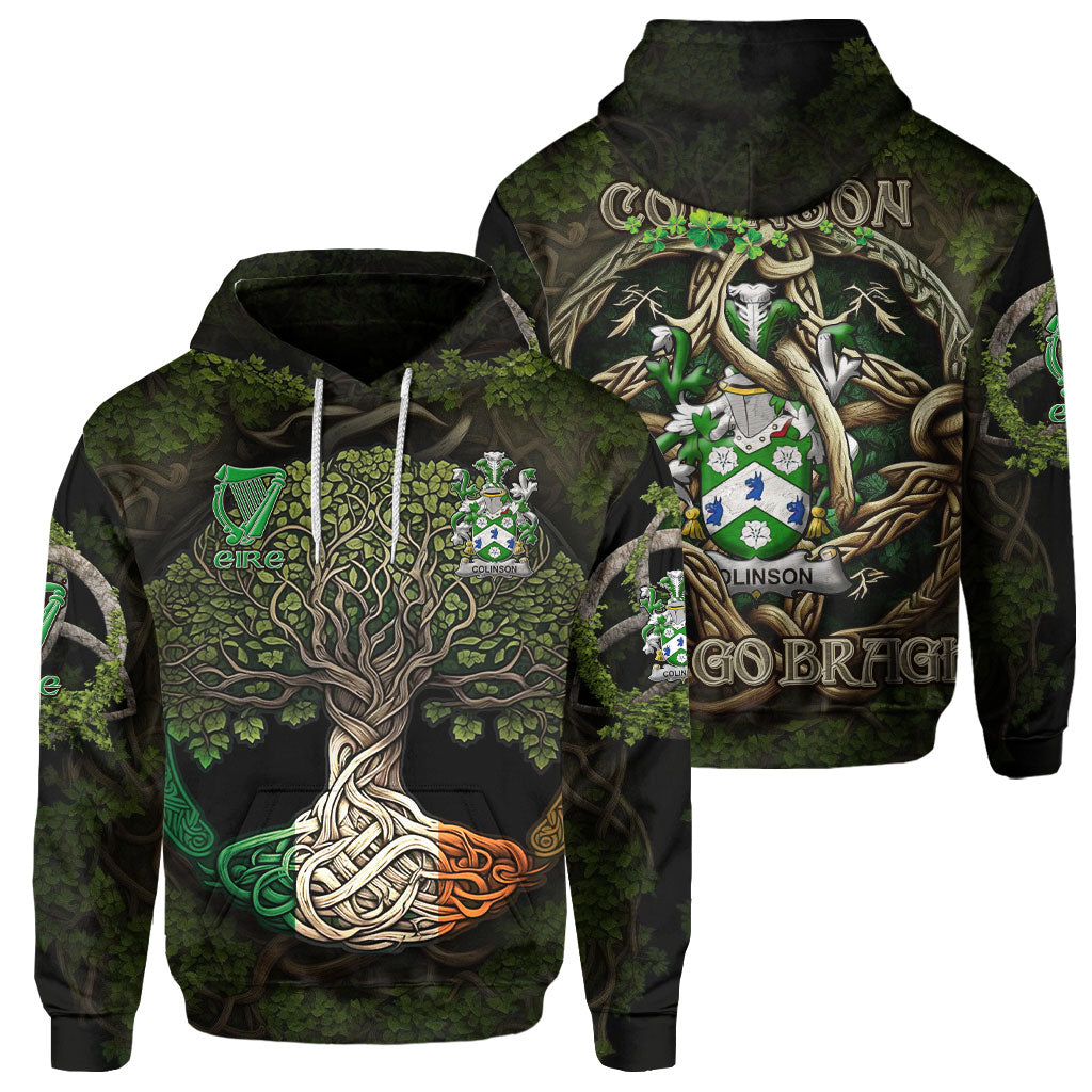 Colinson Hoodies Ireland Is My Root Style