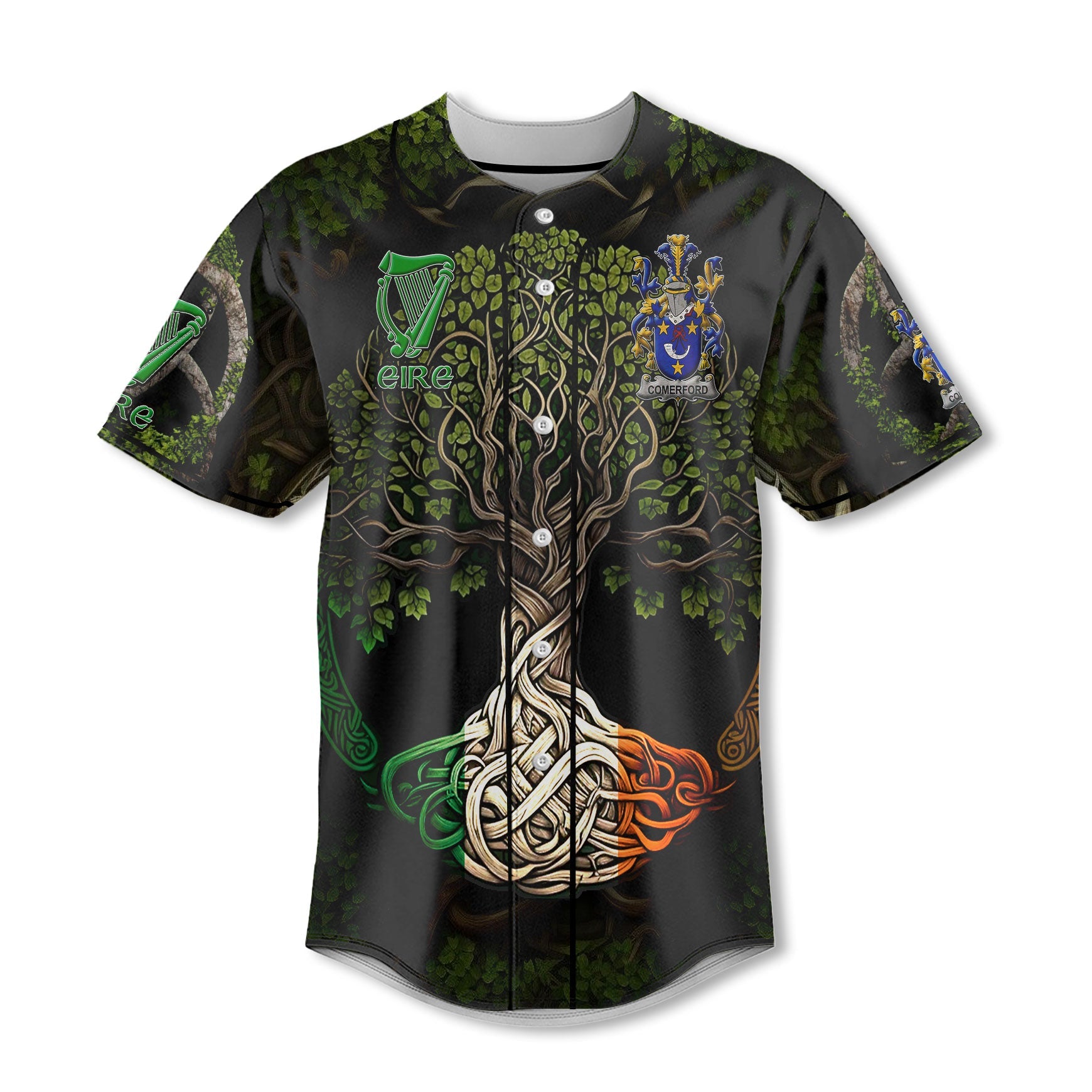 Comerford Baseball Jerseys Ireland Is My Root Style