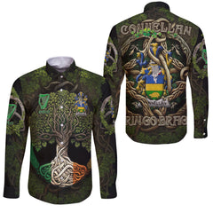 Connellan or O Connellan Long Sleeve Button Shirts Ireland Is My Root Style