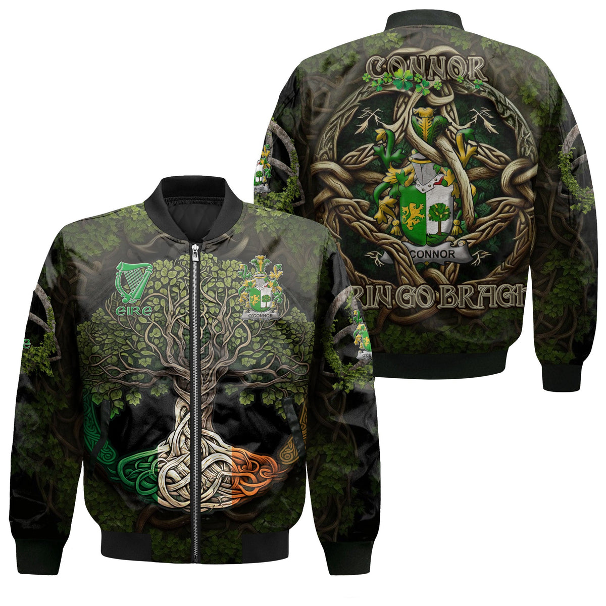 Connor or O Connor Sligo Bomber Jackets Ireland Is My Root Style
