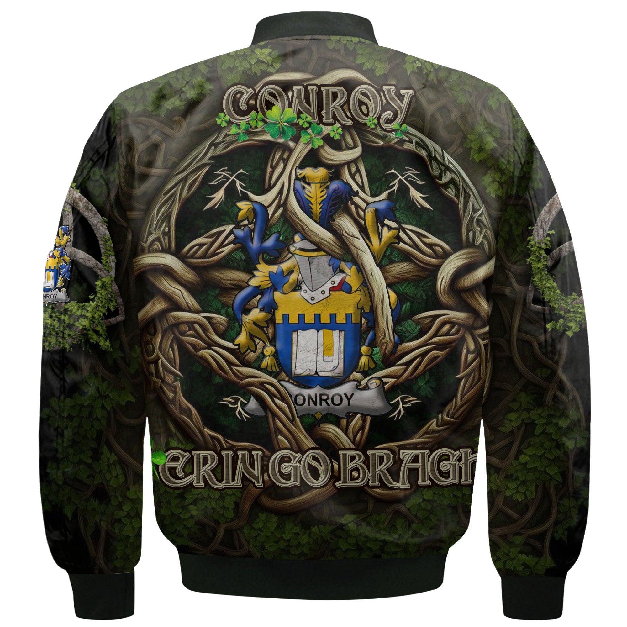 Conroy or O Mulconroy Bomber Jackets Ireland Is My Root Style