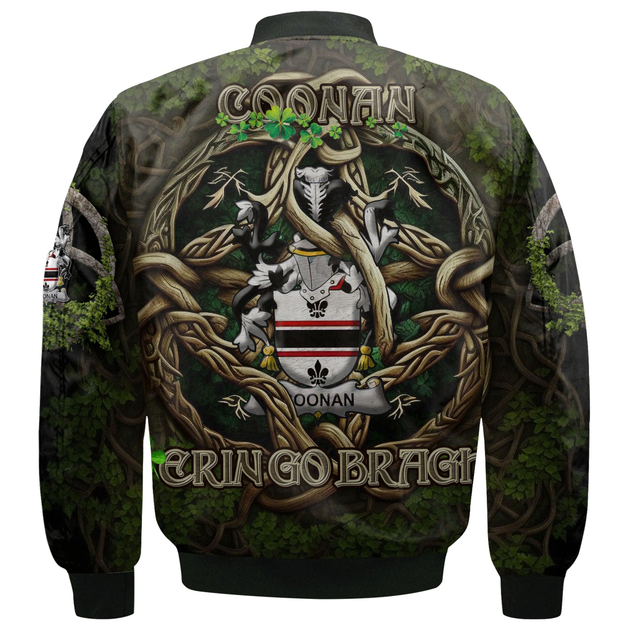 Coonan or O Conan Bomber Jackets Ireland Is My Root Style