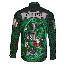 Cornyn or O Cornyn Long Sleeve Button Shirts The Green Dragon Of Ireland Style