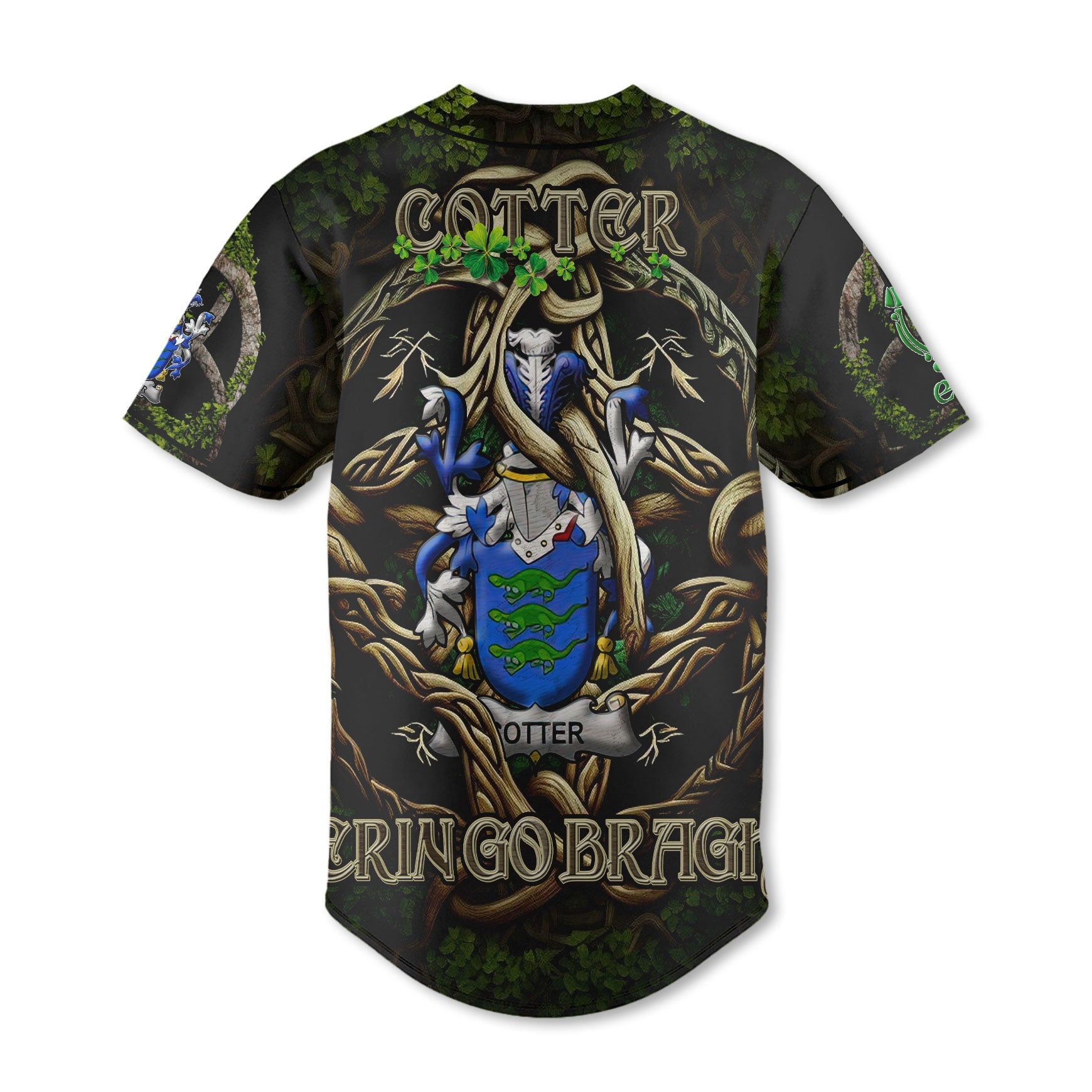 Cotter or MacCotter Baseball Jerseys Ireland Is My Root Style