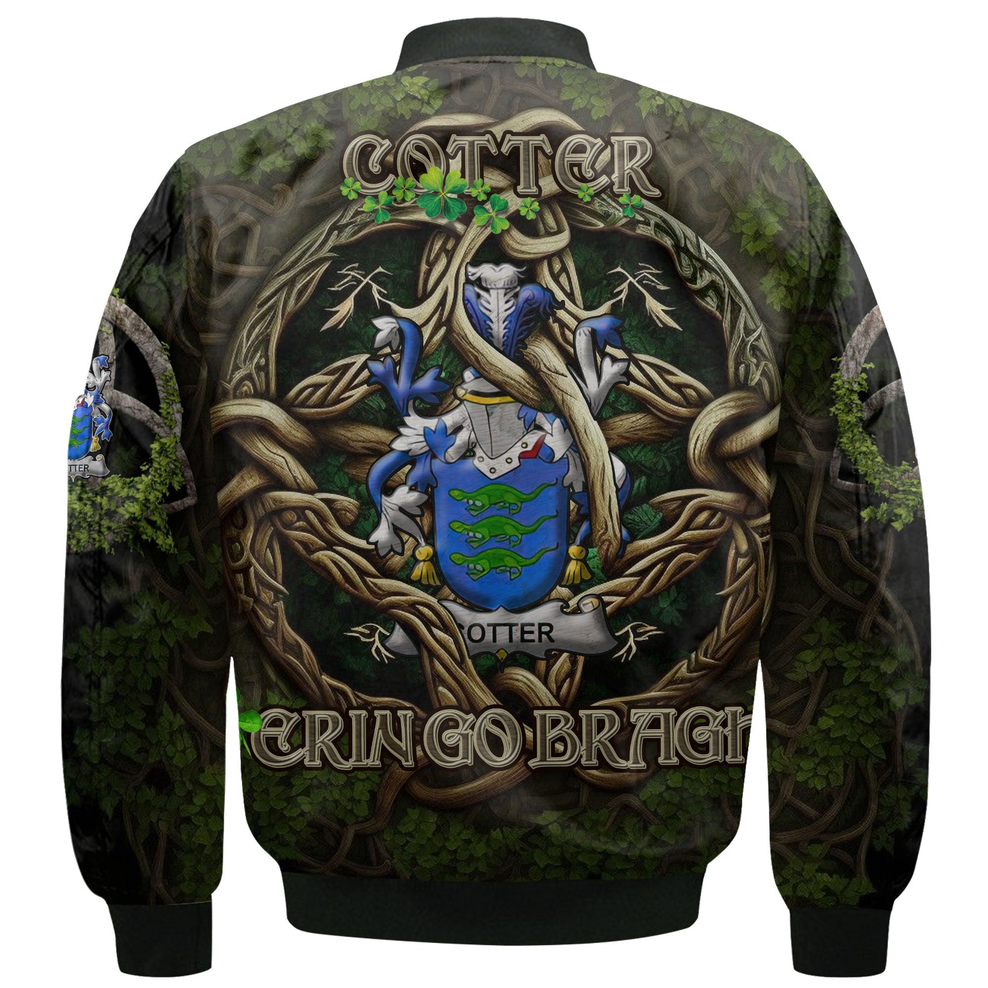 Cotter or MacCotter Bomber Jackets Ireland Is My Root Style