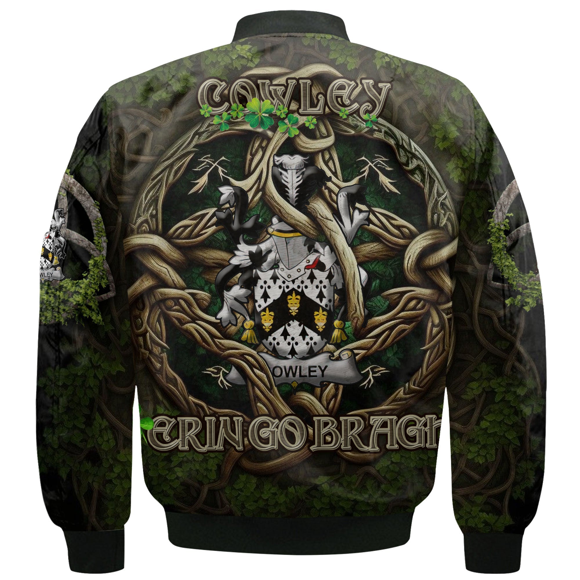 Cowley or Cooley Bomber Jackets Ireland Is My Root Style