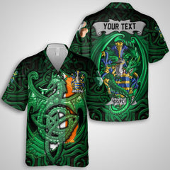 Coyle or McCoyle Hawaiian Shirts The Green Dragon Of Ireland Style