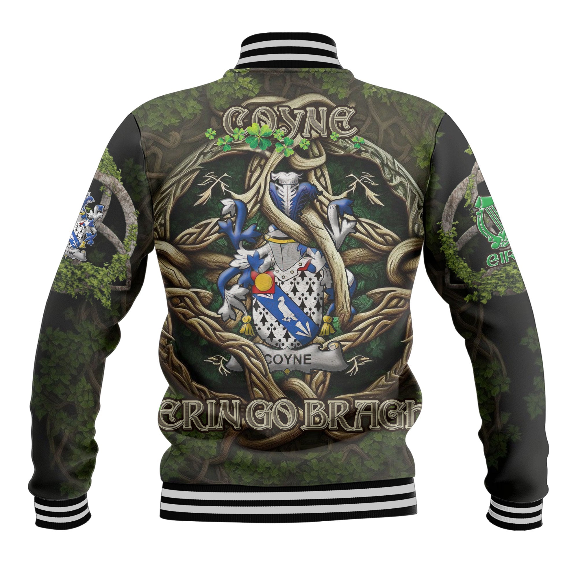 Coyne or O Coyne Baseball Jackets Ireland Is My Root Style