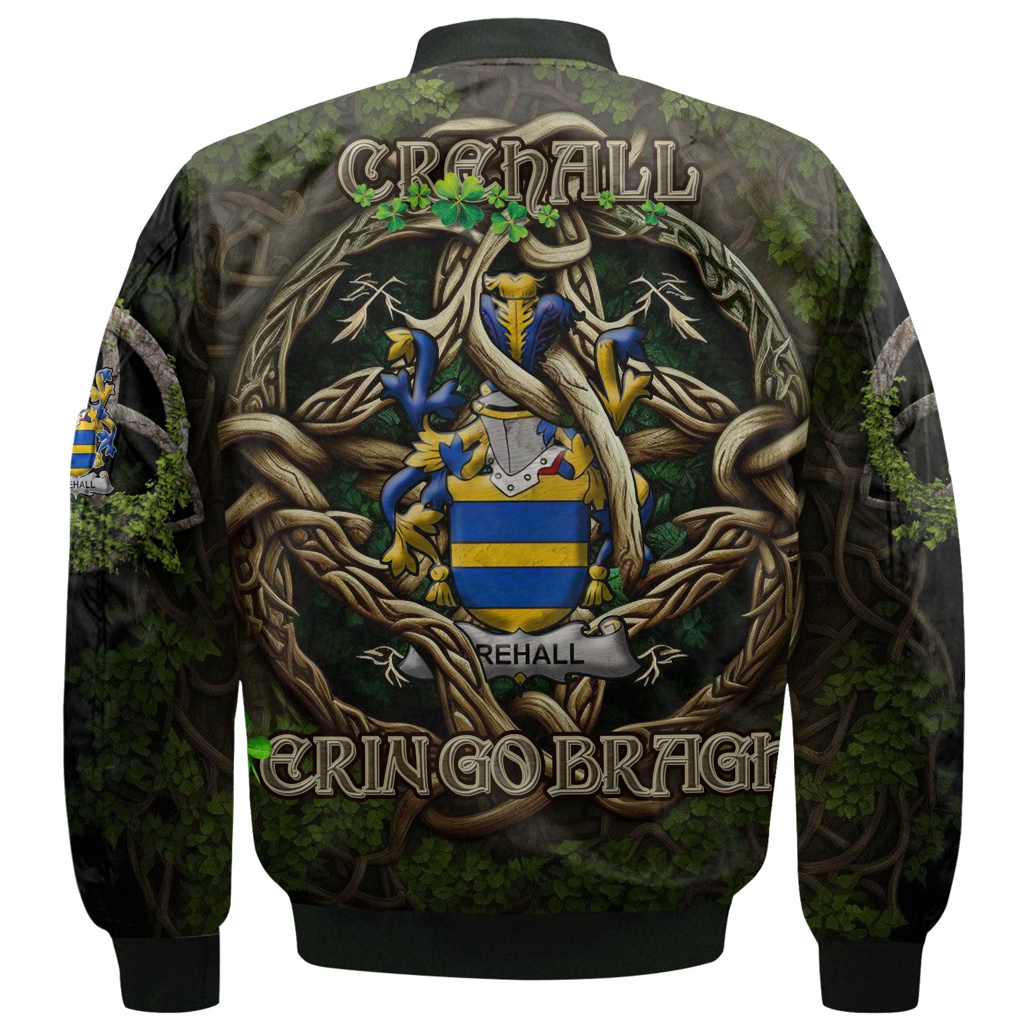 Crehall or O Crehall Bomber Jackets Ireland Is My Root Style