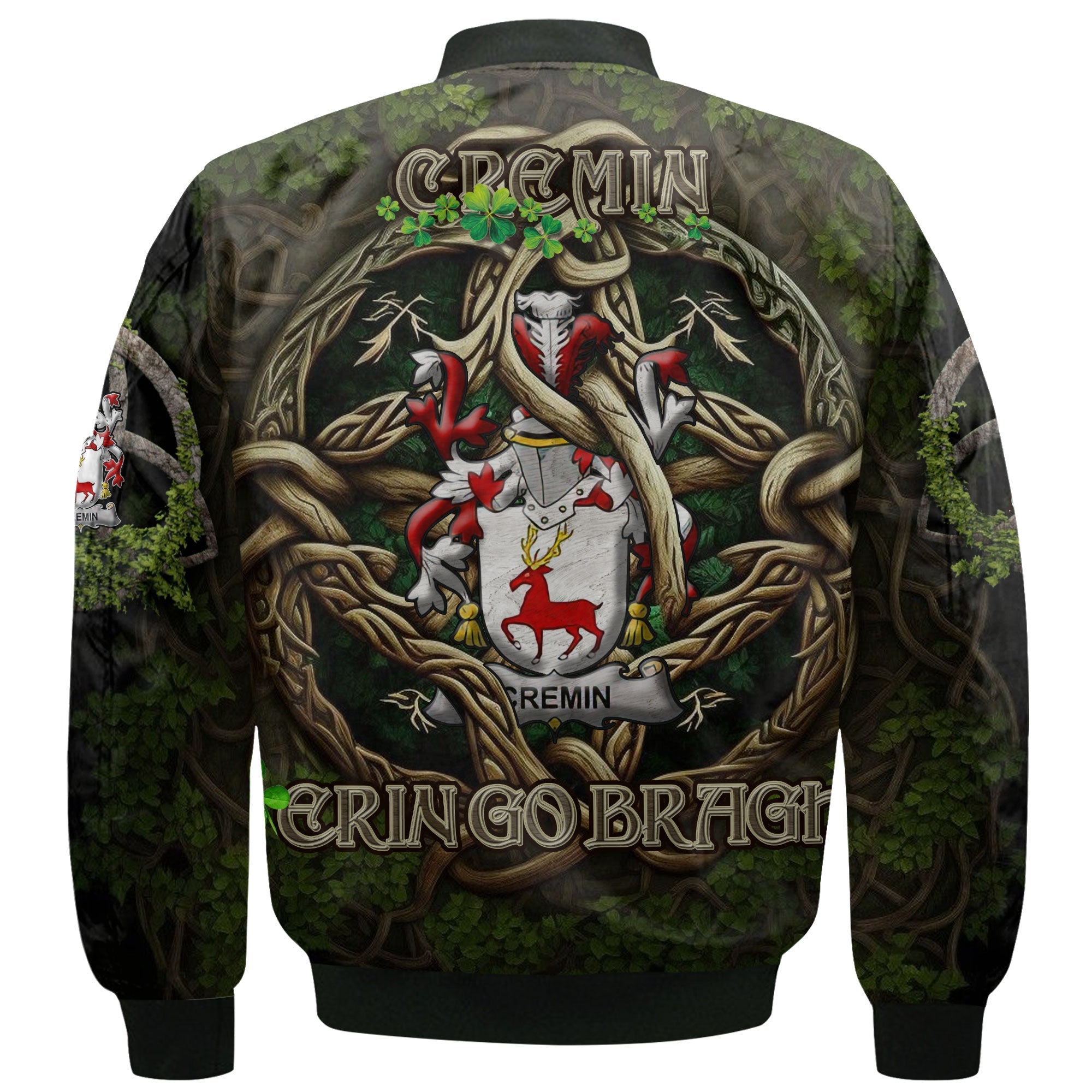 Cremin or O Cremin Bomber Jackets Ireland Is My Root Style