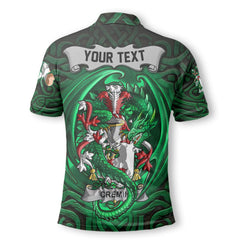 Cremin or O Cremin Polo Shirts The Green Dragon Of Ireland Style