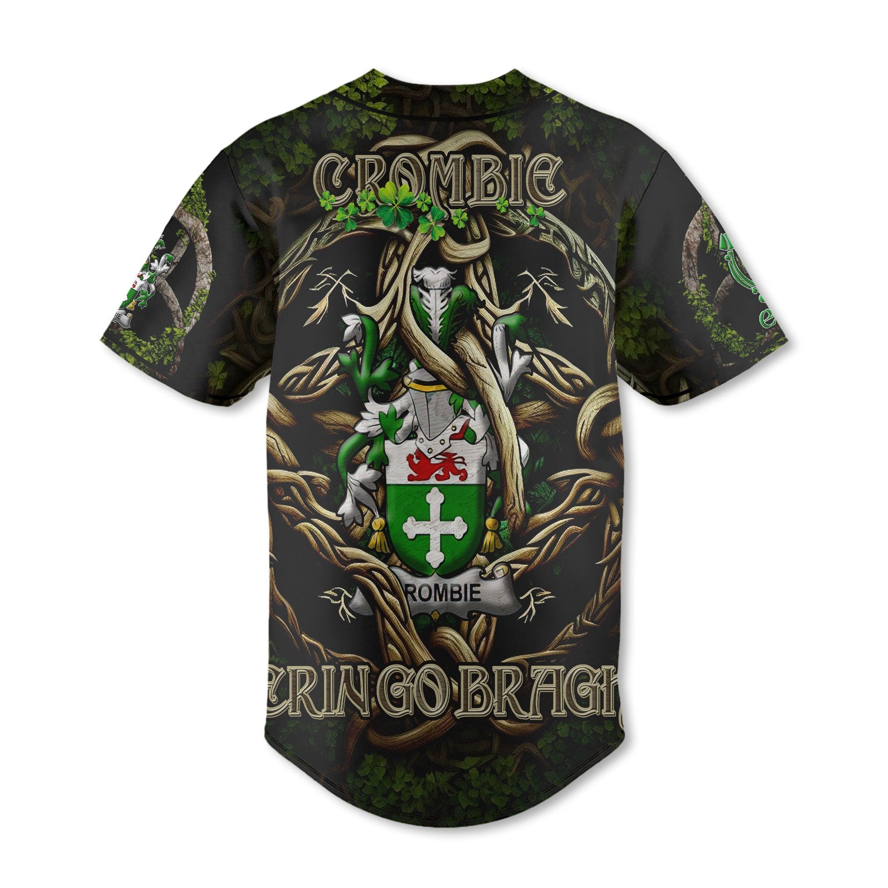 Crombie Baseball Jerseys Ireland Is My Root Style