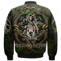 Crosbie or McCrossan Bomber Jackets Ireland Is My Root Style