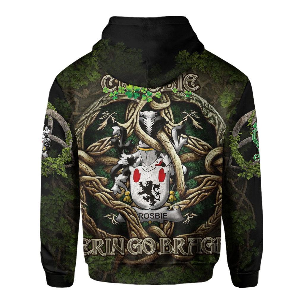 Crosbie or McCrossan Hoodies Ireland Is My Root Style