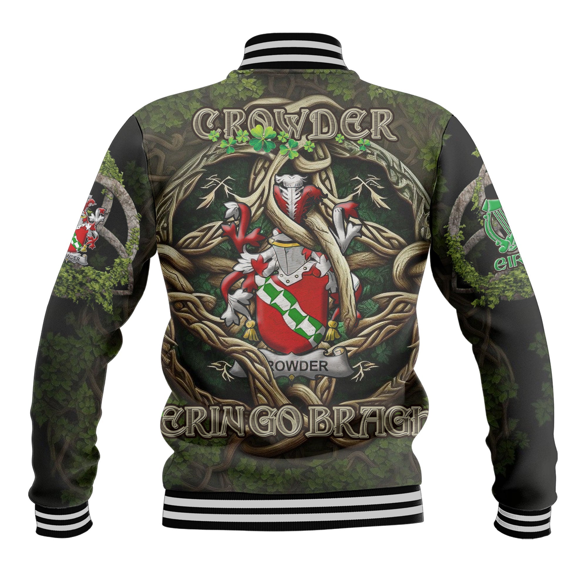 Crowder Baseball Jackets Ireland Is My Root Style
