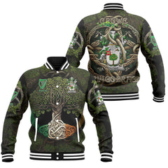 Crowe or McEnchroe Baseball Jackets Ireland Is My Root Style