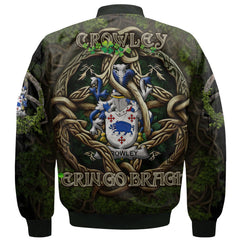 Crowley or O Crouley Bomber Jackets Ireland Is My Root Style