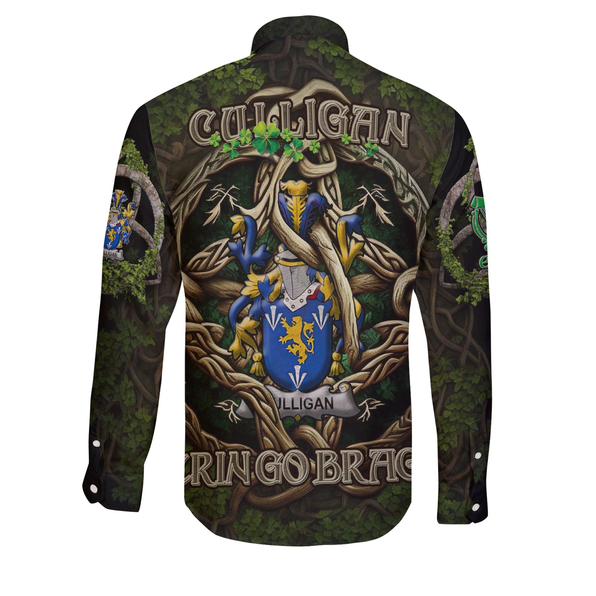 Culligan or McColgan Long Sleeve Button Shirts Ireland Is My Root Style