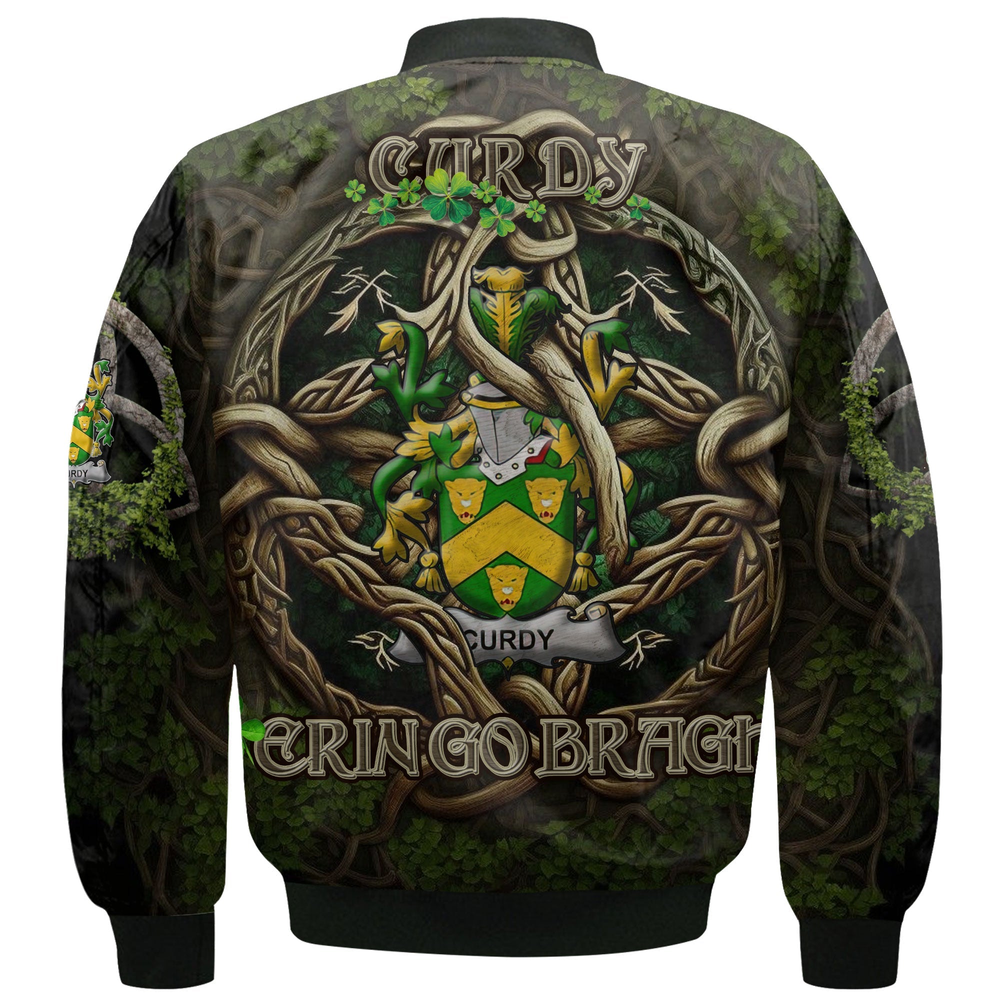 Curdy or McCurdy Bomber Jackets Ireland Is My Root Style