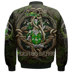 Curtin or McCurtin Bomber Jackets Ireland Is My Root Style