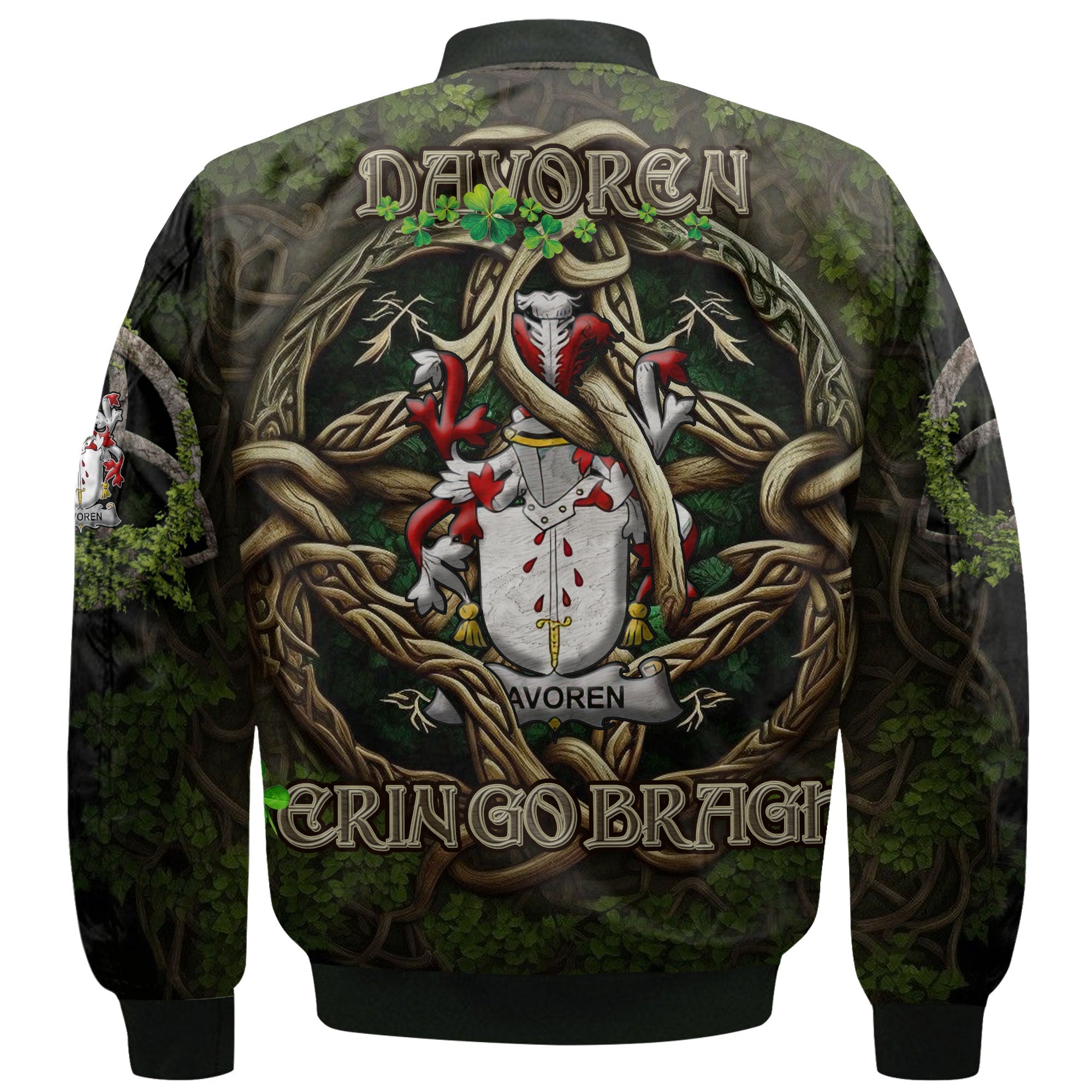 Davoren or O Davoren Bomber Jackets Ireland Is My Root Style