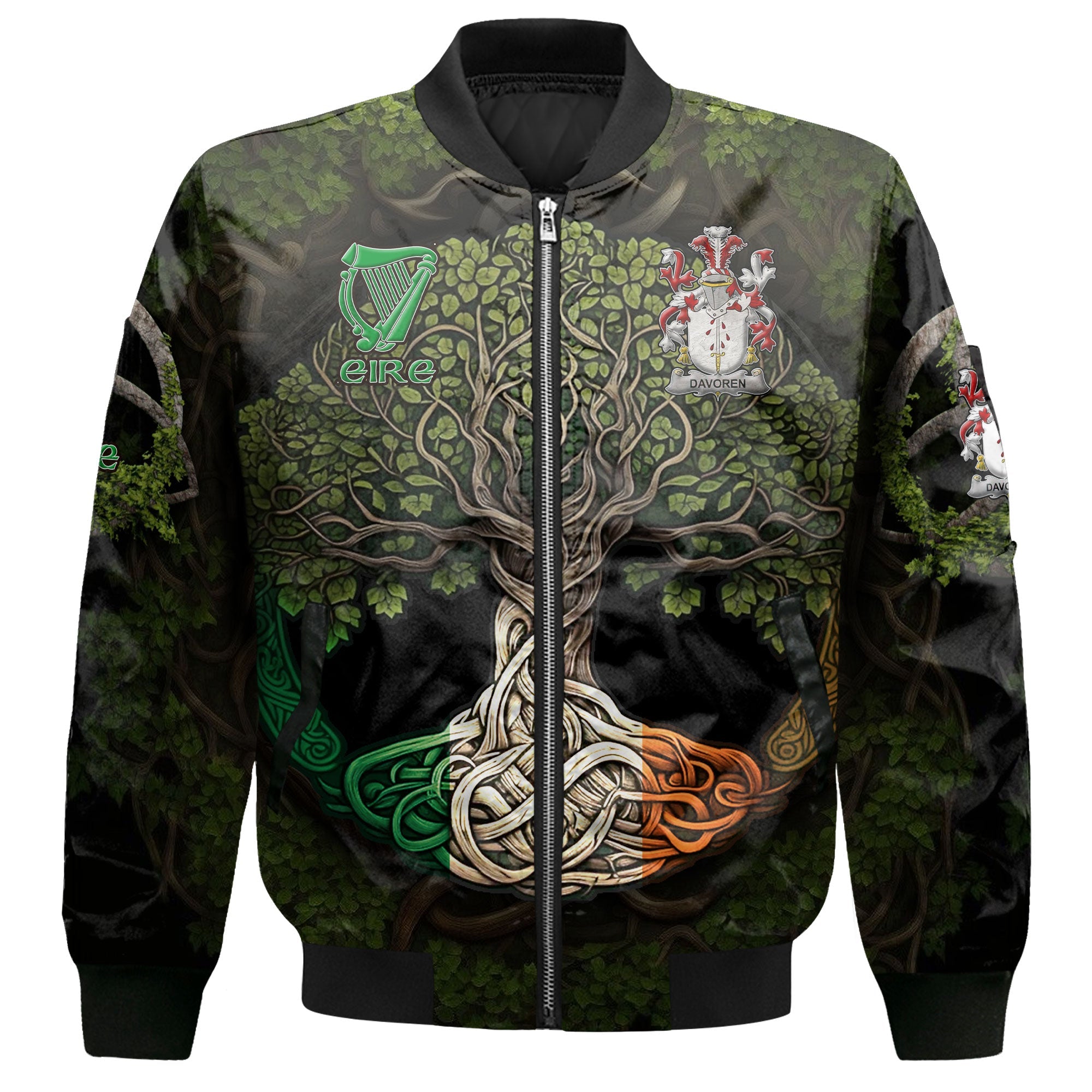 Davoren or O Davoren Bomber Jackets Ireland Is My Root Style