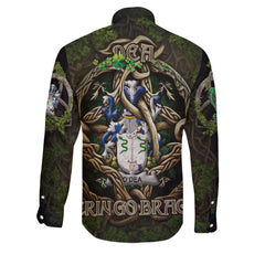Dea or O Dea Long Sleeve Button Shirts Ireland Is My Root Style