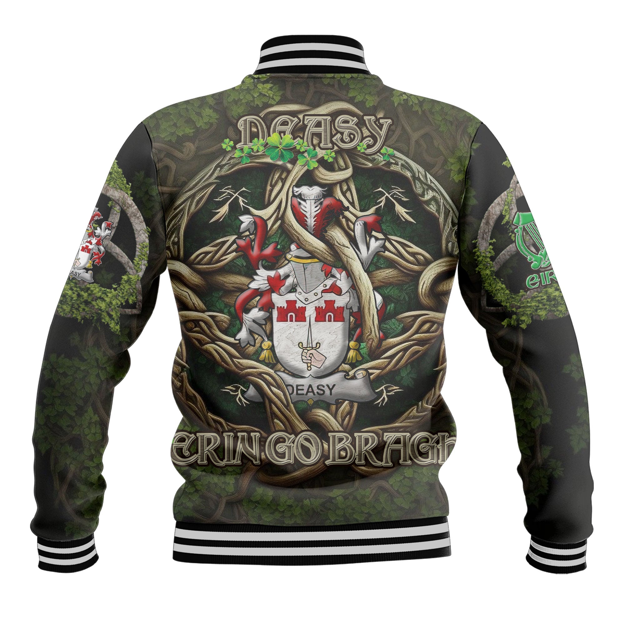 Deasy Baseball Jackets Ireland Is My Root Style