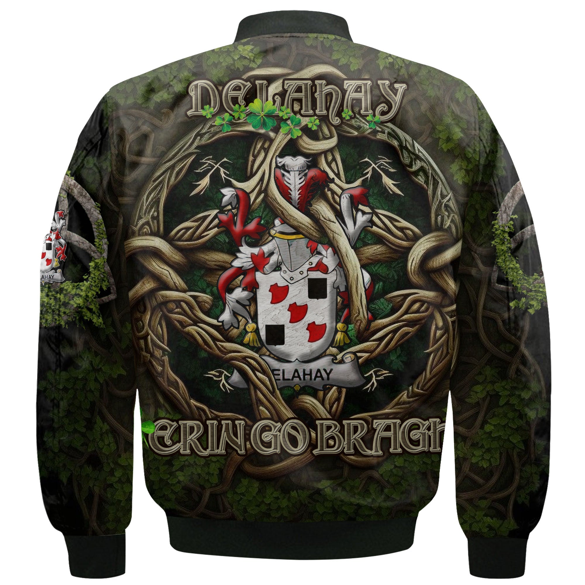 Delahay Bomber Jackets Ireland Is My Root Style