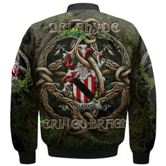 Delahyde Bomber Jackets Ireland Is My Root Style