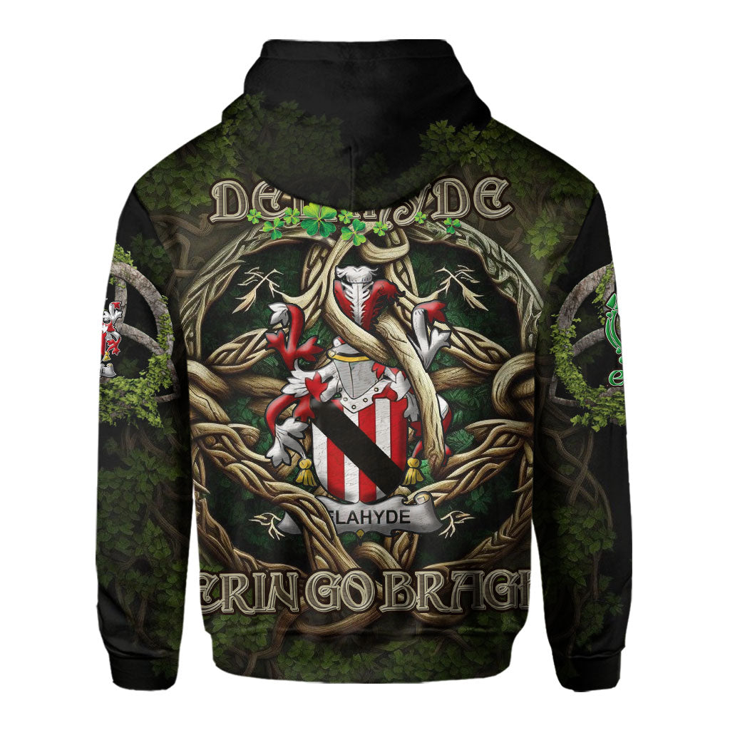 Delahyde Hoodies Ireland Is My Root Style