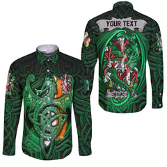 Desmond Long Sleeve Button Shirts The Green Dragon Of Ireland Style