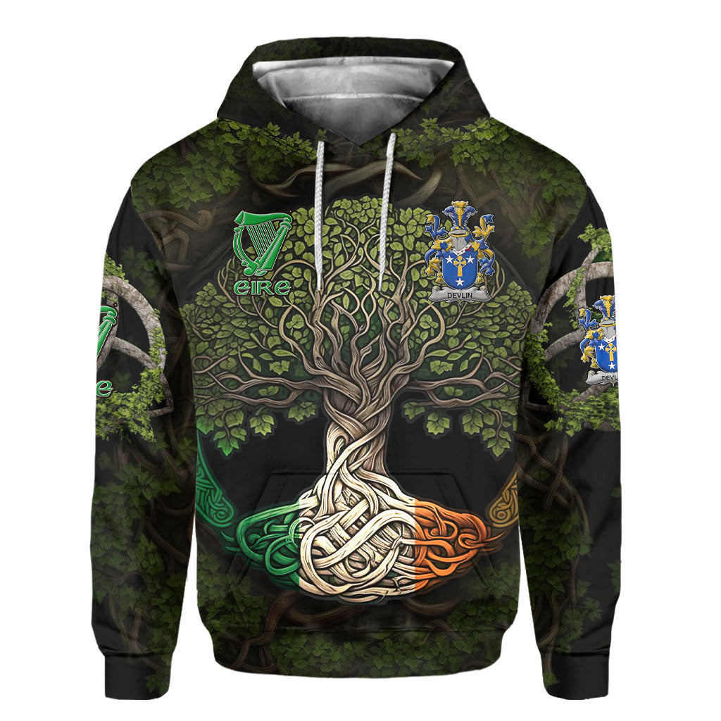 Devlin or O Devlin Hoodies Ireland Is My Root Style