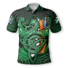Devlin or O Devlin Polo Shirts The Green Dragon Of Ireland Style