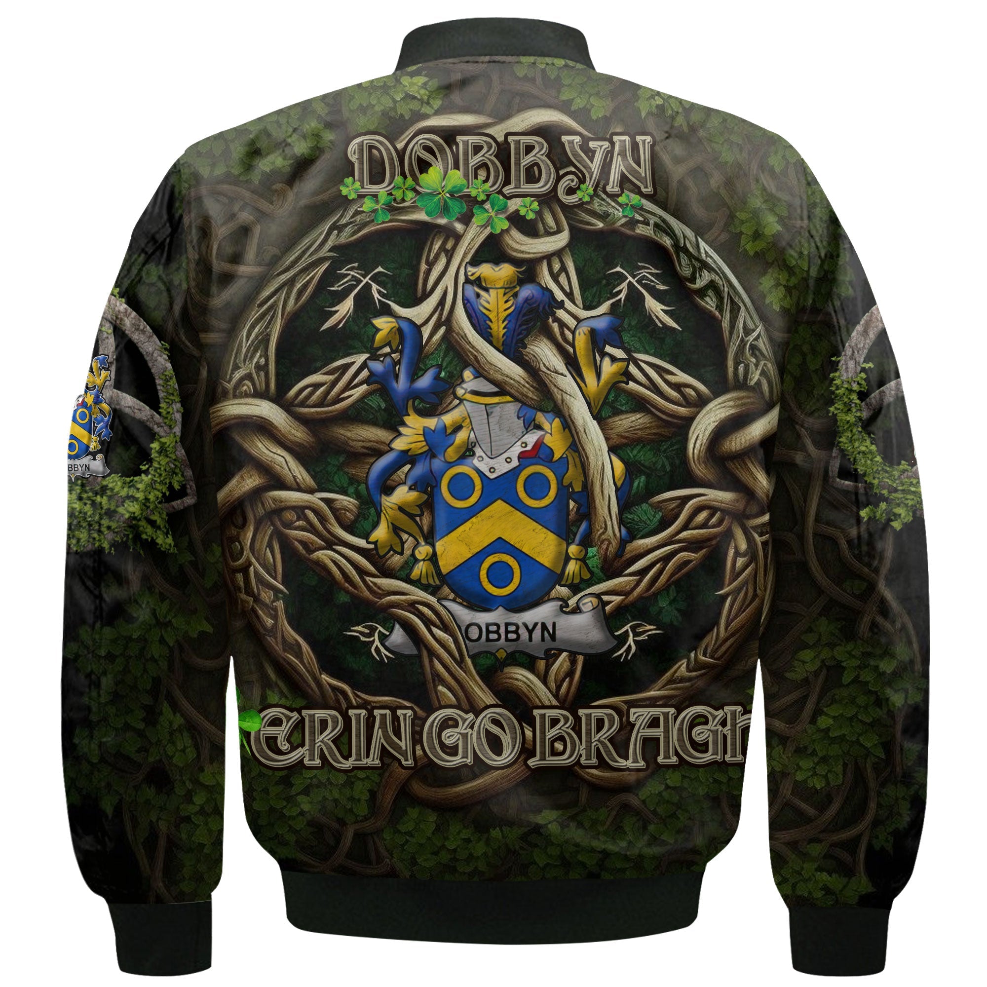 Dobbyn Bomber Jackets Ireland Is My Root Style
