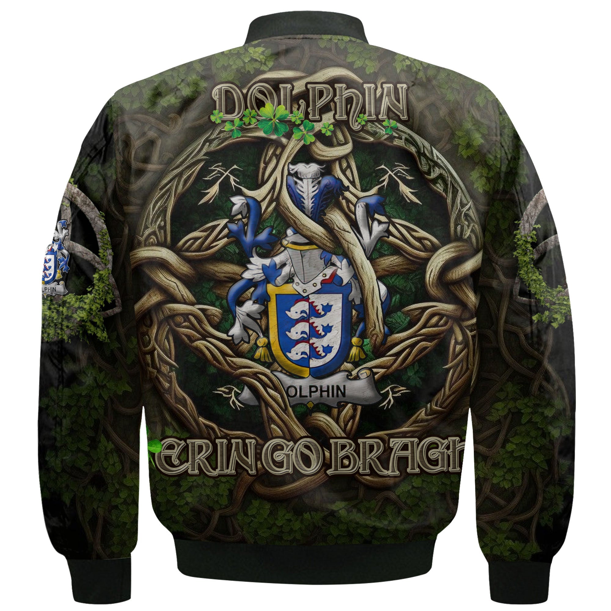 Dolphin or Dolphyn Bomber Jackets Ireland Is My Root Style