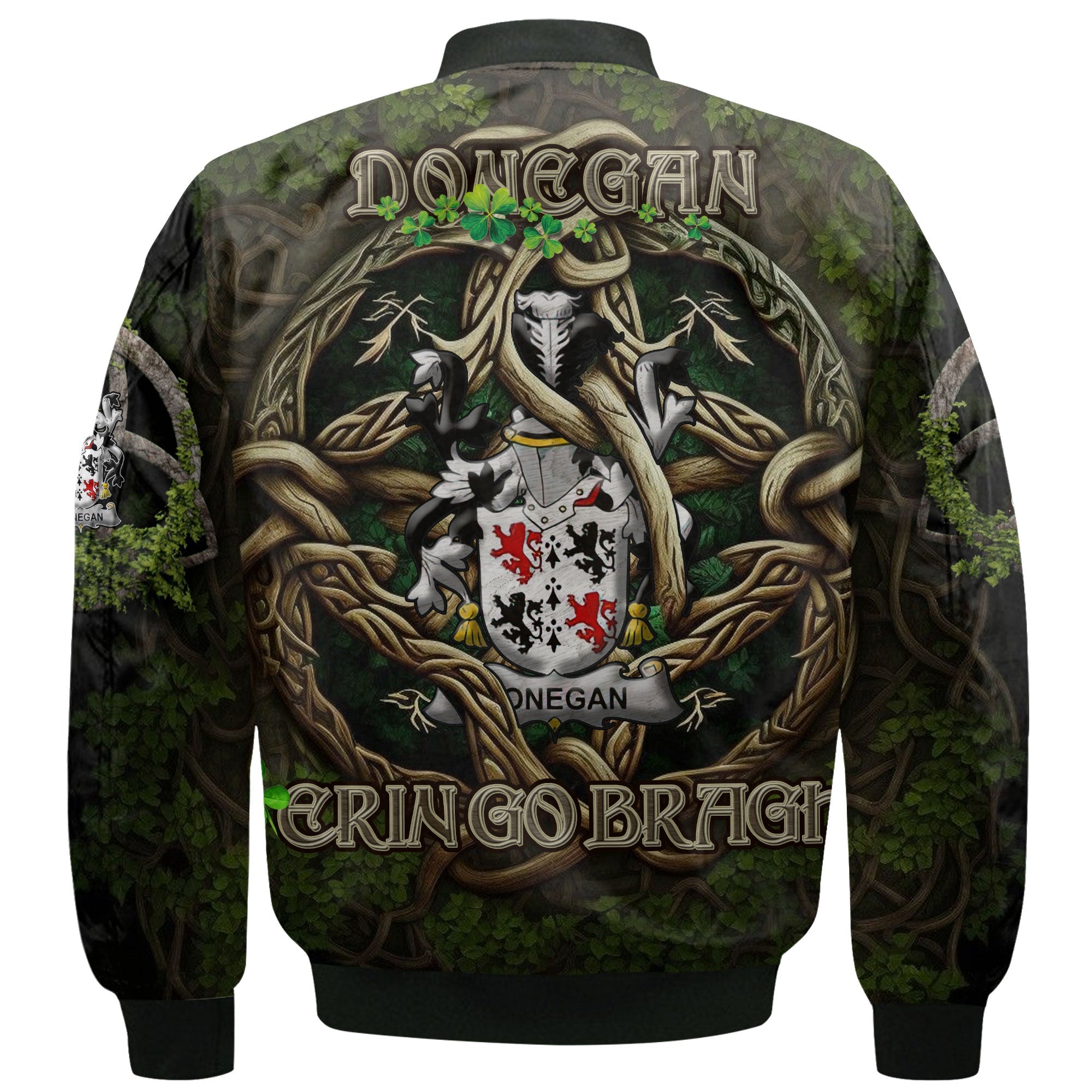 Donegan or O Donagan Bomber Jackets Ireland Is My Root Style