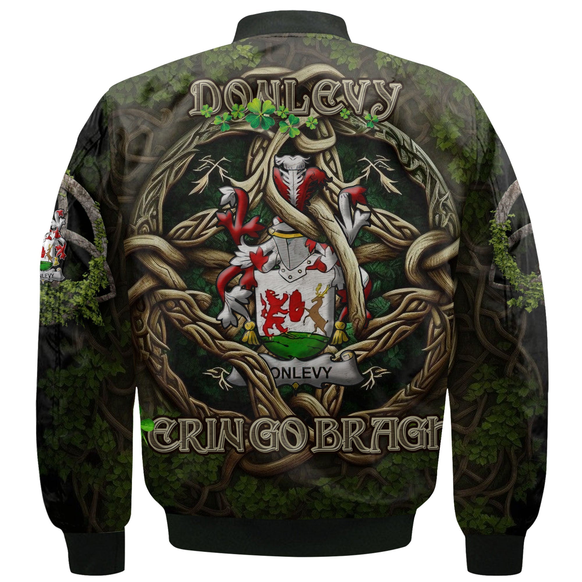 Donlevy or O Donlevy Bomber Jackets Ireland Is My Root Style