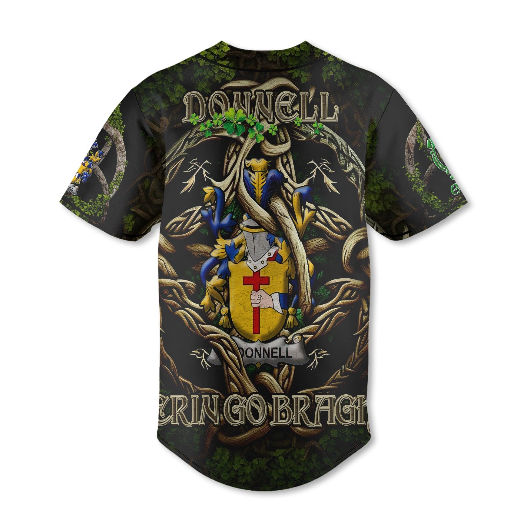 Donnell or O Donnell Baseball Jerseys Ireland Is My Root Style