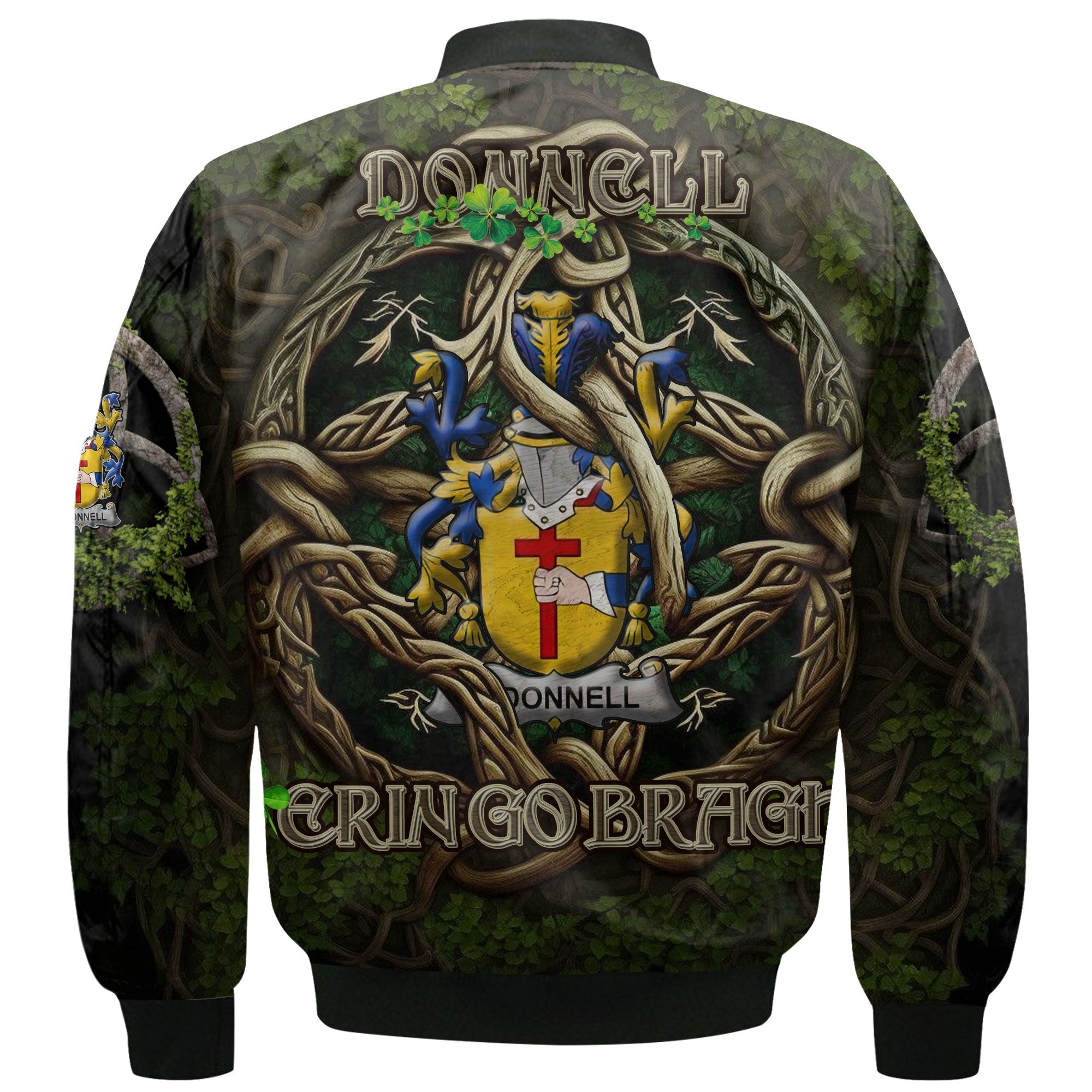 Donnell or O Donnell Bomber Jackets Ireland Is My Root Style