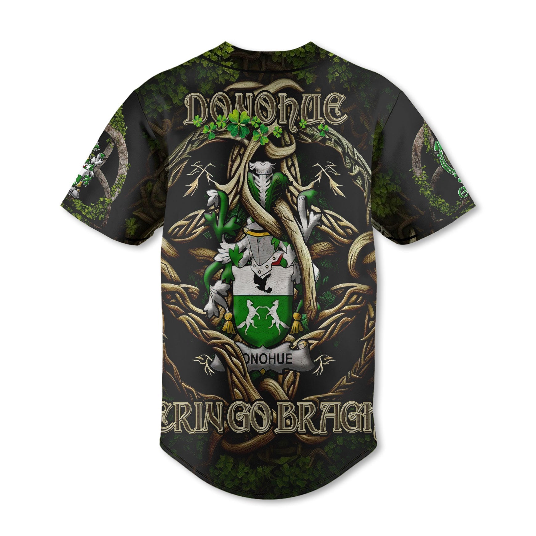 Donohue or O Donohue Baseball Jerseys Ireland Is My Root Style