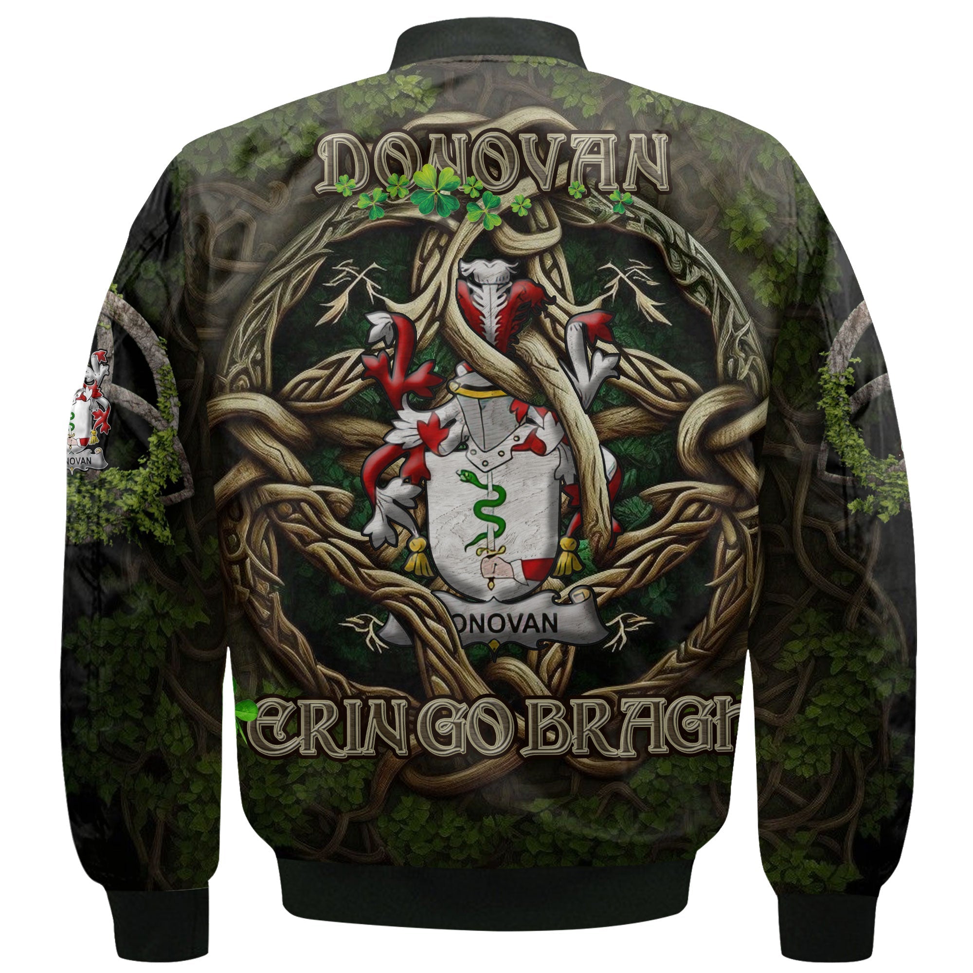 Donovan or O Donovan Bomber Jackets Ireland Is My Root Style