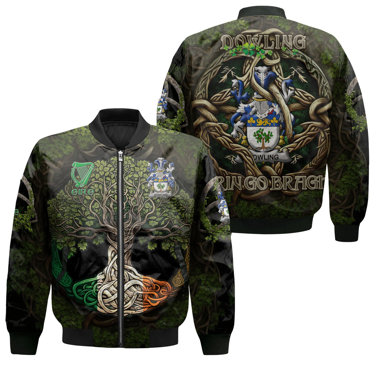 Dowling or O Dowling Bomber Jackets Ireland Is My Root Style