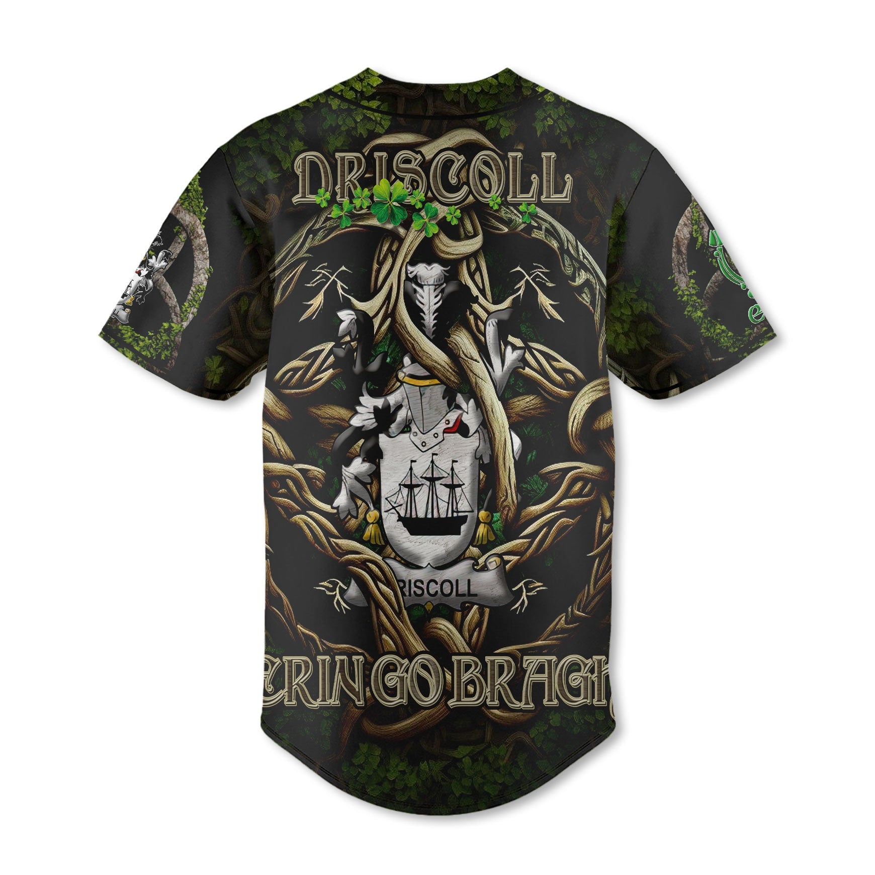 Driscoll or O Driscoll Baseball Jerseys Ireland Is My Root Style