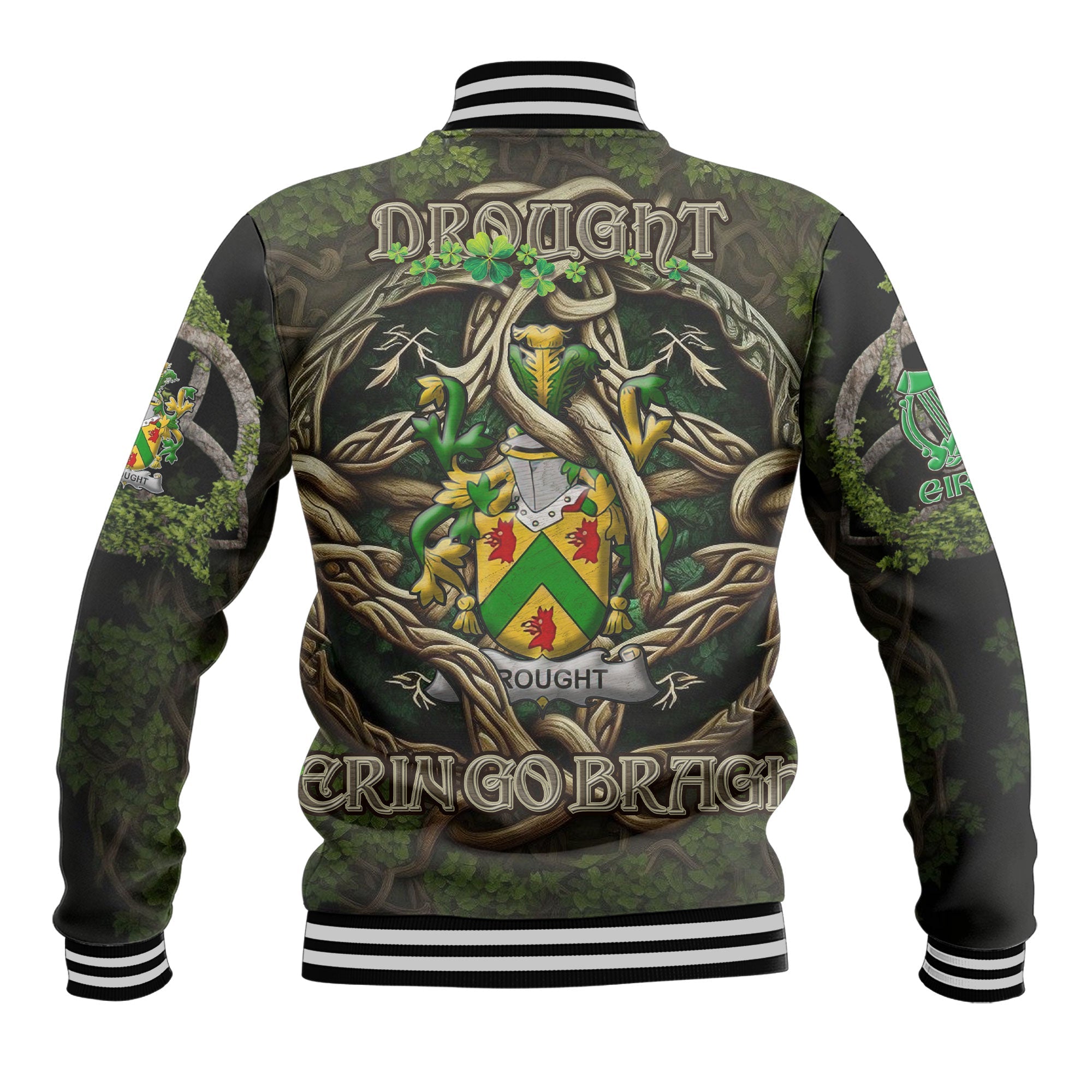 Drought Baseball Jackets Ireland Is My Root Style