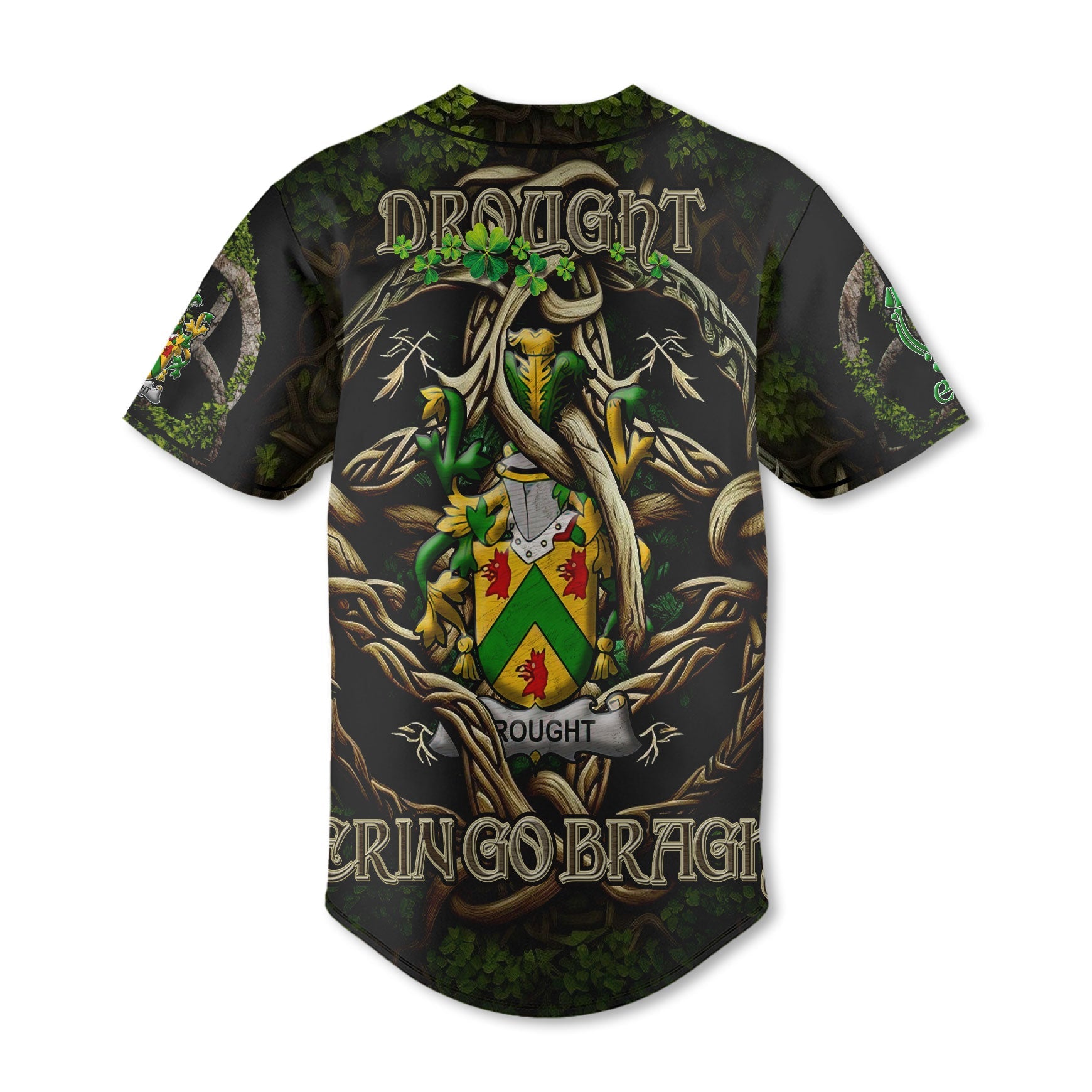 Drought Baseball Jerseys Ireland Is My Root Style