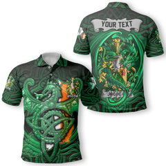 Drought Polo Shirts The Green Dragon Of Ireland Style