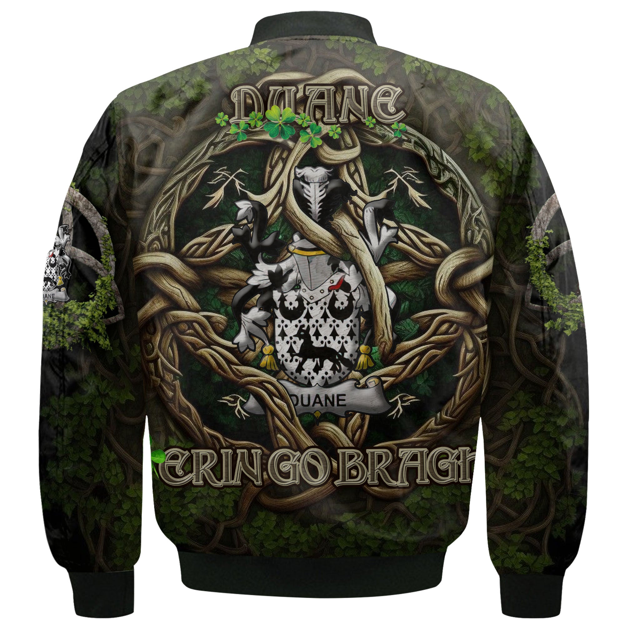 Duane or O Devine Bomber Jackets Ireland Is My Root Style