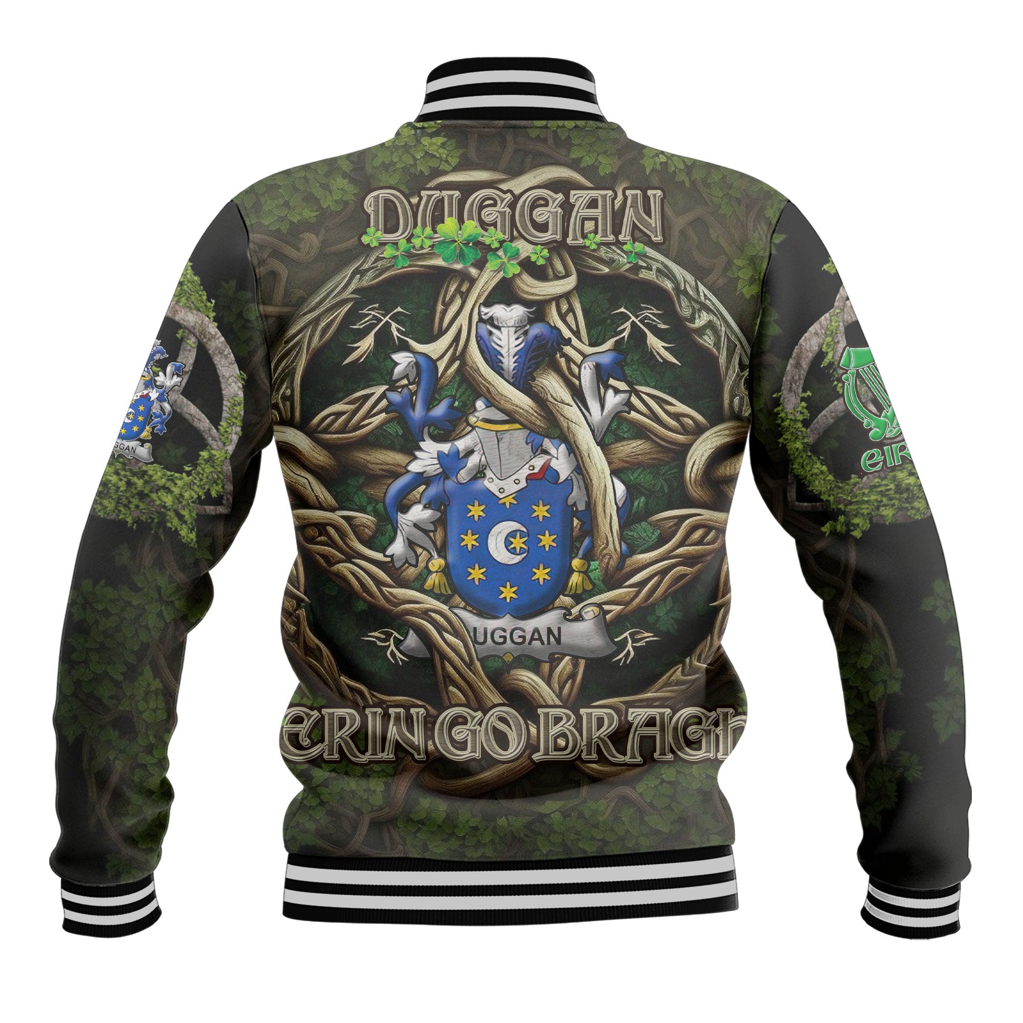 Duggan or O Duggan Baseball Jackets Ireland Is My Root Style