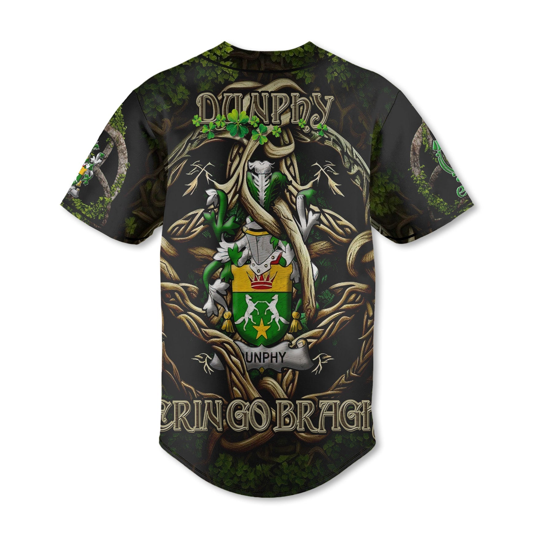 Dunphy Middle Temple Burke s Baseball Jerseys Ireland Is My Root Style